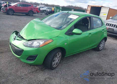 2012 Mazda Mazda2 Sport z USA, uszkodzony, nr VIN JM1DE1KZ7C0136733